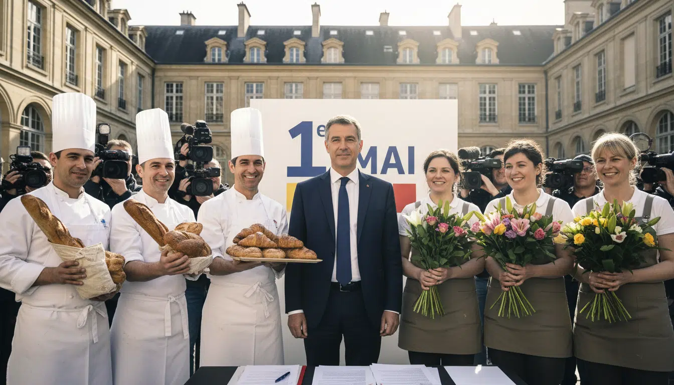 1er mai : Lecornu tranche pour les boulangers et fleuristes après le fiasco à l'Assemblée