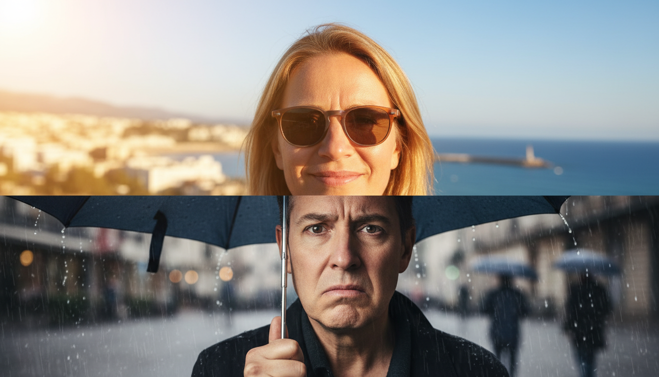 7 avril : le soleil tient bon au sud pendant que le nord prépare ses parapluies