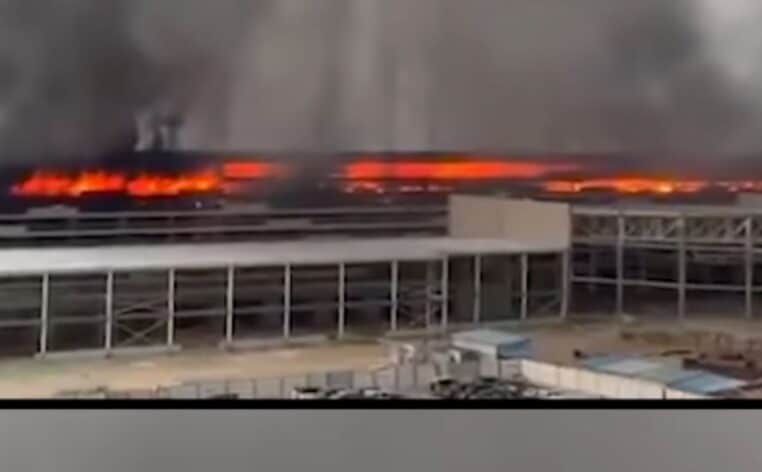 BYD flammes feu Shenzhen actu