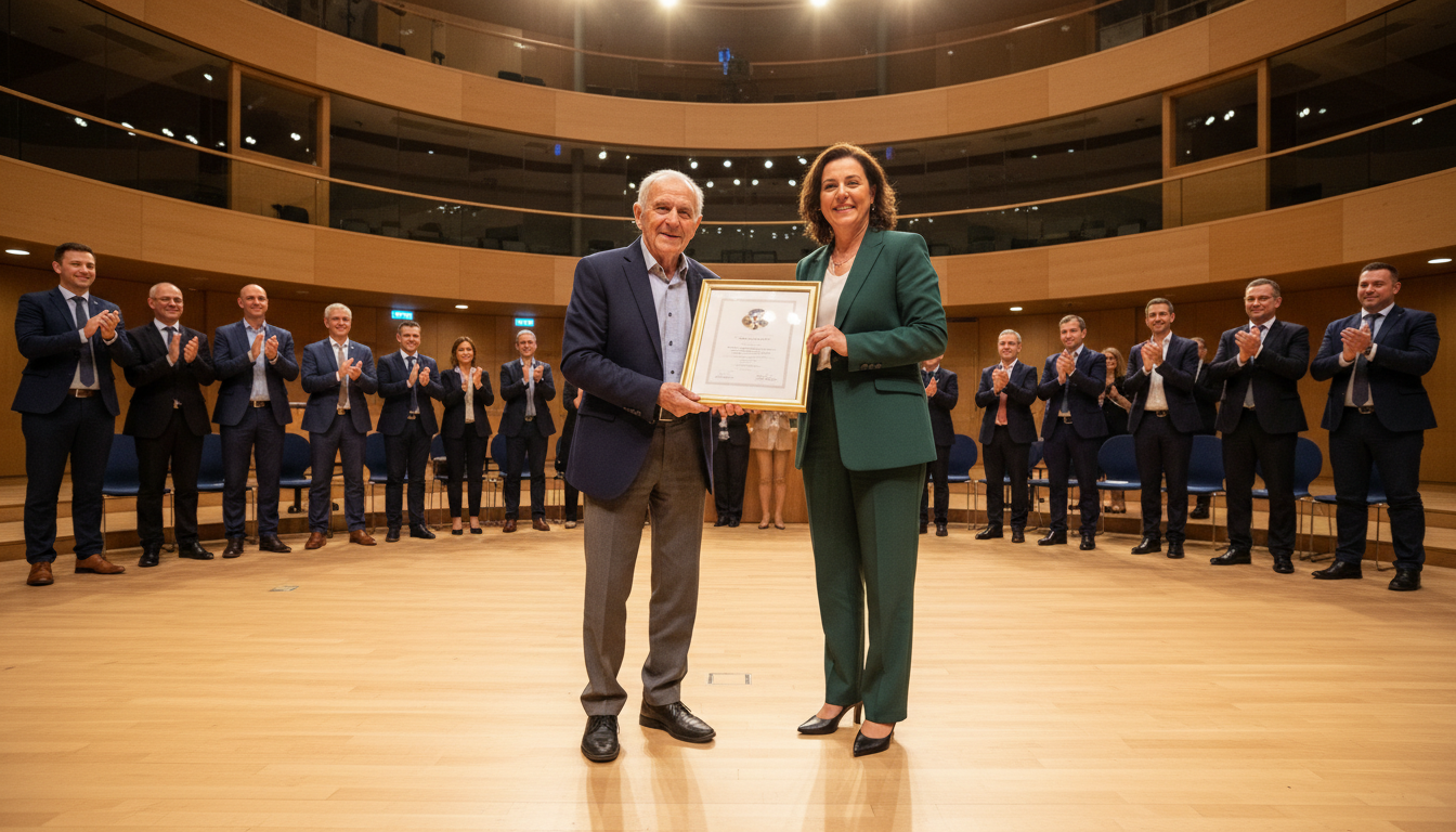 Remise du prix citoyen de l'année à Sydney