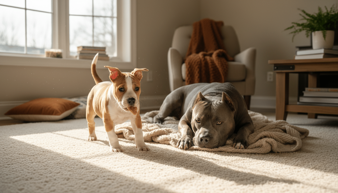 Drummy heureux jouant avec sa mère adoptive à la maison