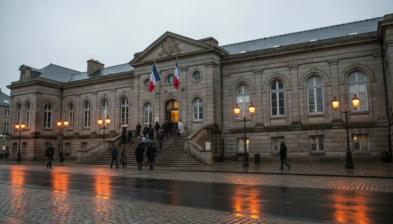 Tribunal de Brest où sera jugée l'affaire en juin