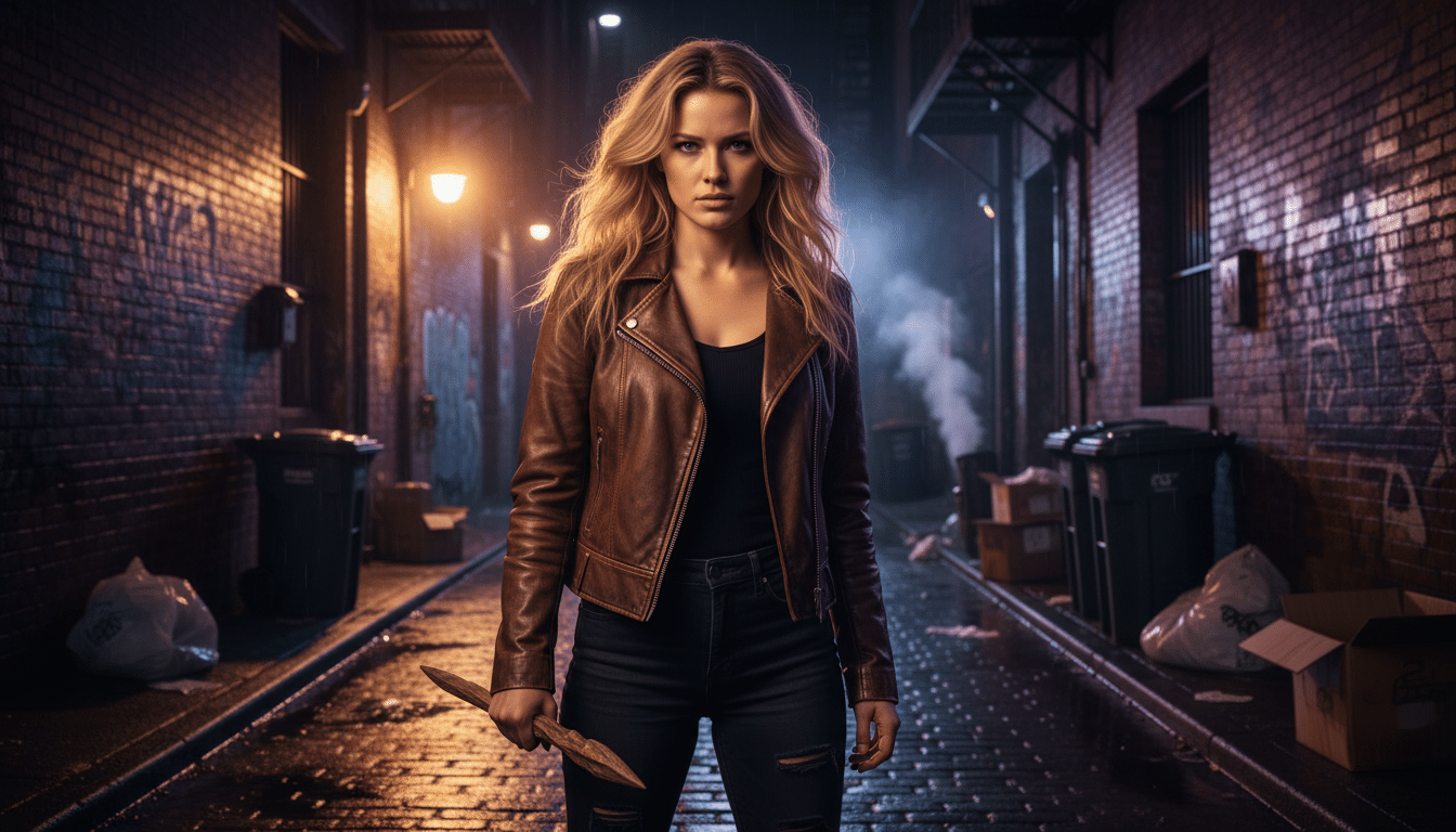 Actrice inspirée du personnage de Buffy chasseuse de vampires