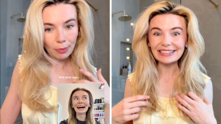 Adieu les extensions : cette star britannique jure que l'huile de coco a transformé ses cheveux