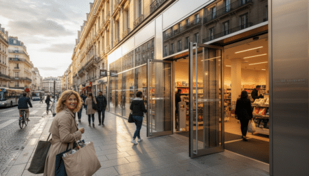 Façade du nouveau magasin PrimaPrix dans le XVIIIe arrondissement de Paris