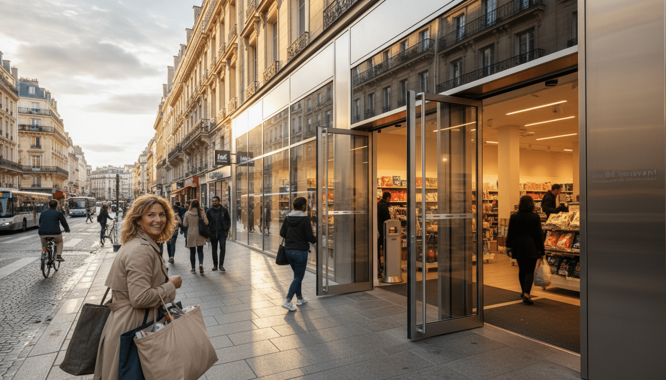 Façade du nouveau magasin PrimaPrix dans le XVIIIe arrondissement de Paris
