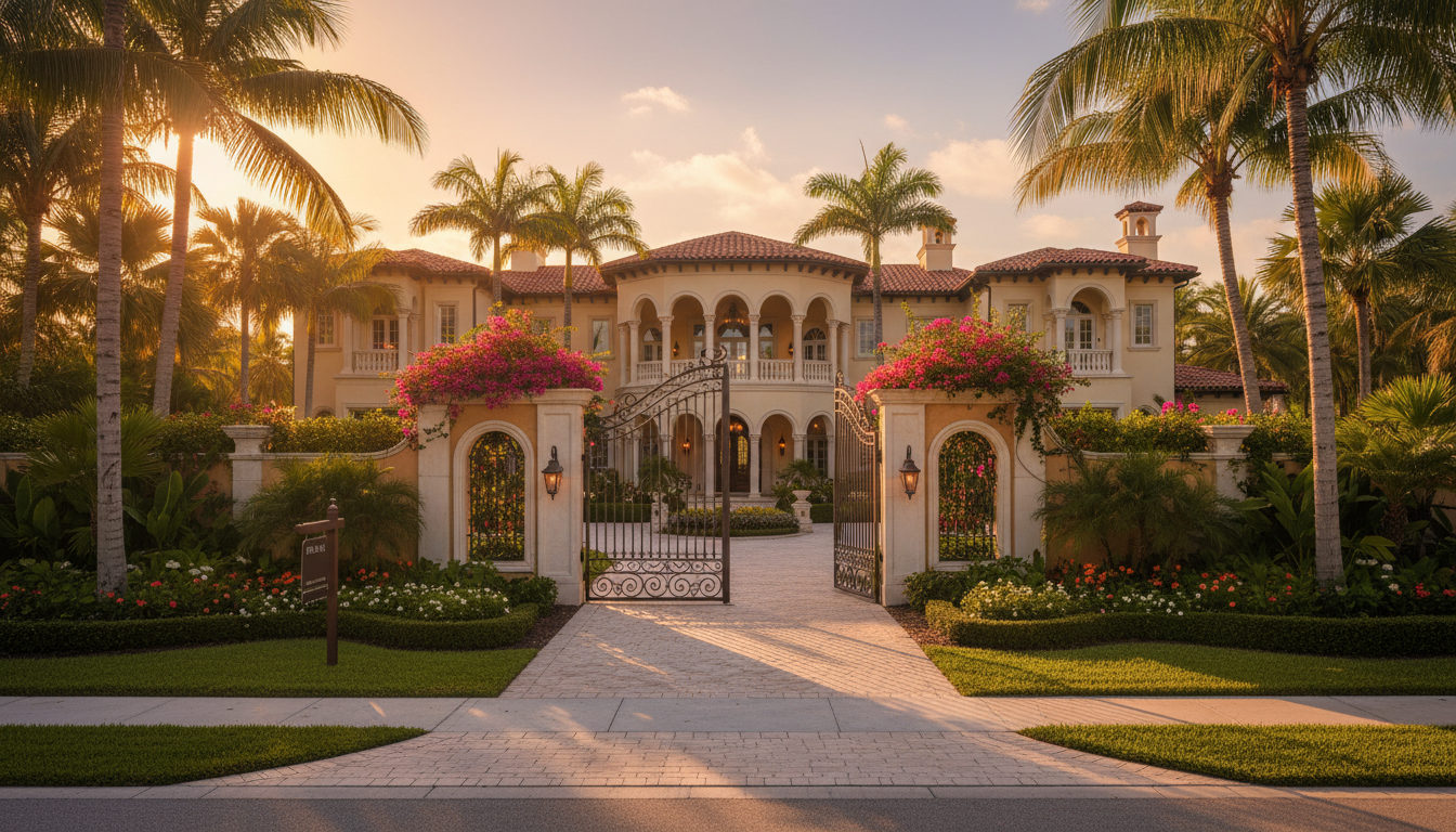 Villa de luxe à Miami mise en vente dans le cadre de l'enquête