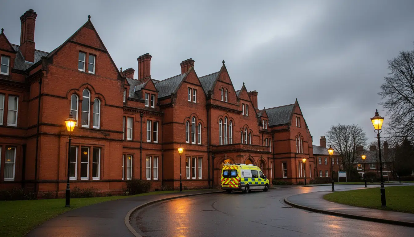 Hôpital Victoria de Blackpool où Preston Davey est décédé