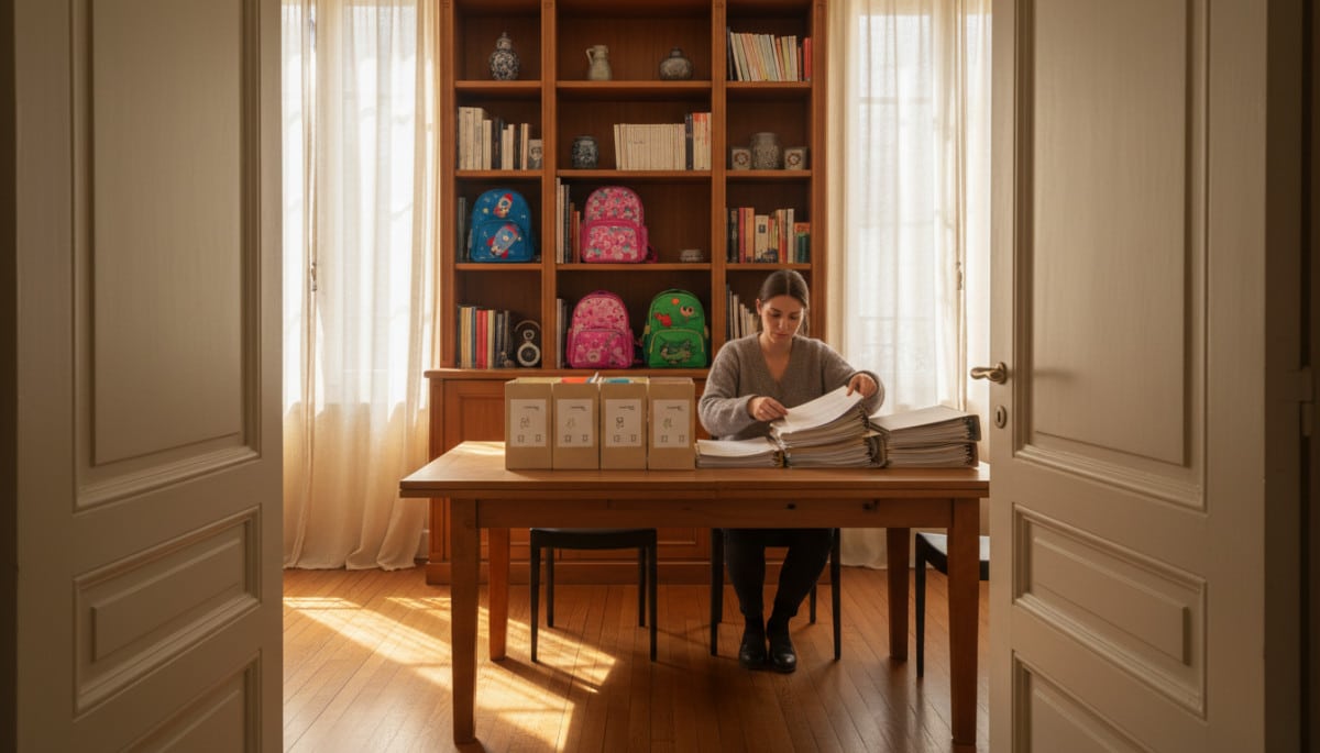 Appartement modeste d'une famille monoparentale à Reims