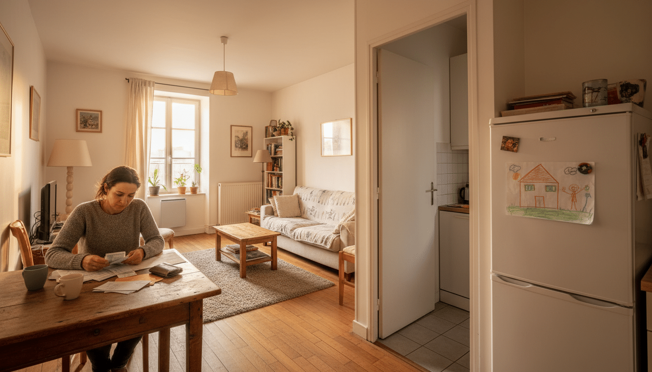 Appartement nantais et factures mensuelles à payer