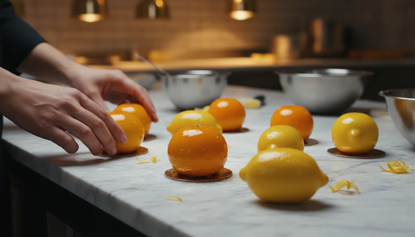 Gâteaux trompe-l'œil en forme de fruits chez Tema's Cake