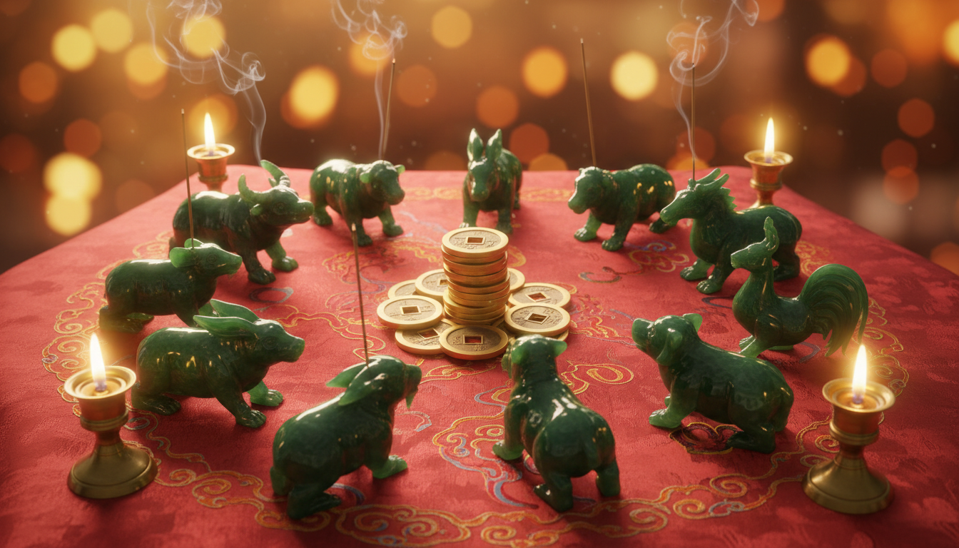 Astrologue chinois consultant un tableau céleste lors du samedi 11 avril 2026