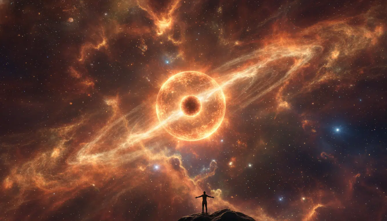 Atome de fer stellaire dans un nuage cosmique