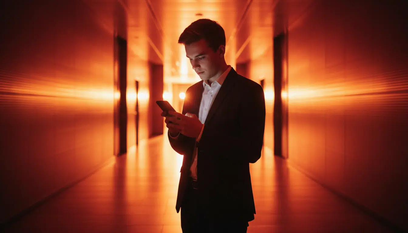 Bélier répondant avec énergie à un texto fin avril