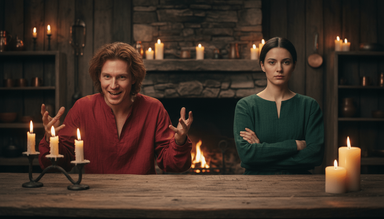 Deux personnalités opposées face à face, Bélier et Taureau