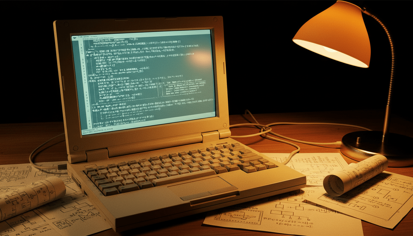 Écran d'ordinateur affichant des échanges cryptographiques anciens