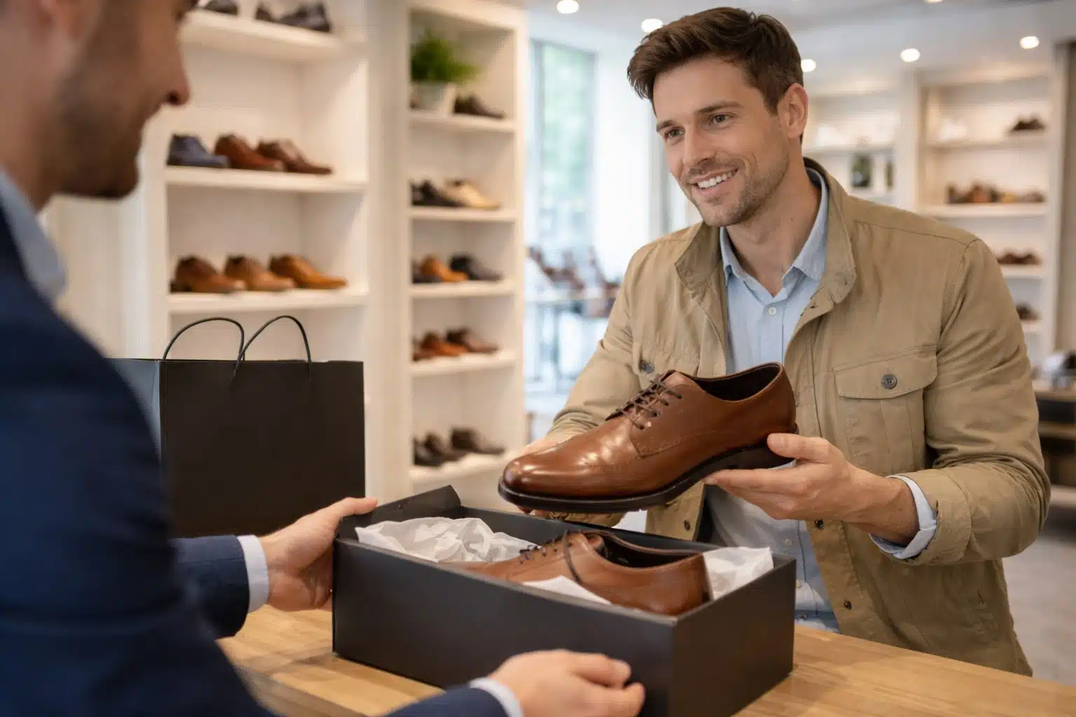 blague belge chaussures