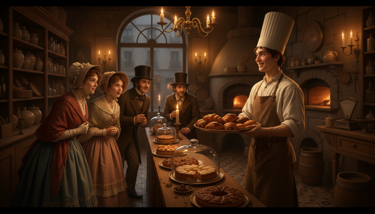 Boulangerie viennoise parisienne au XIXe siècle