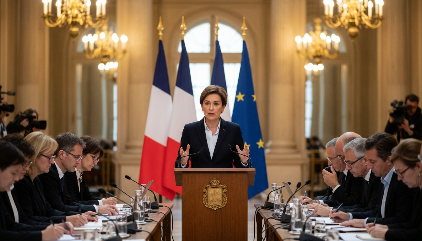 Sébastien Lecornu annonce des mesures sur le carburant à Bordeaux