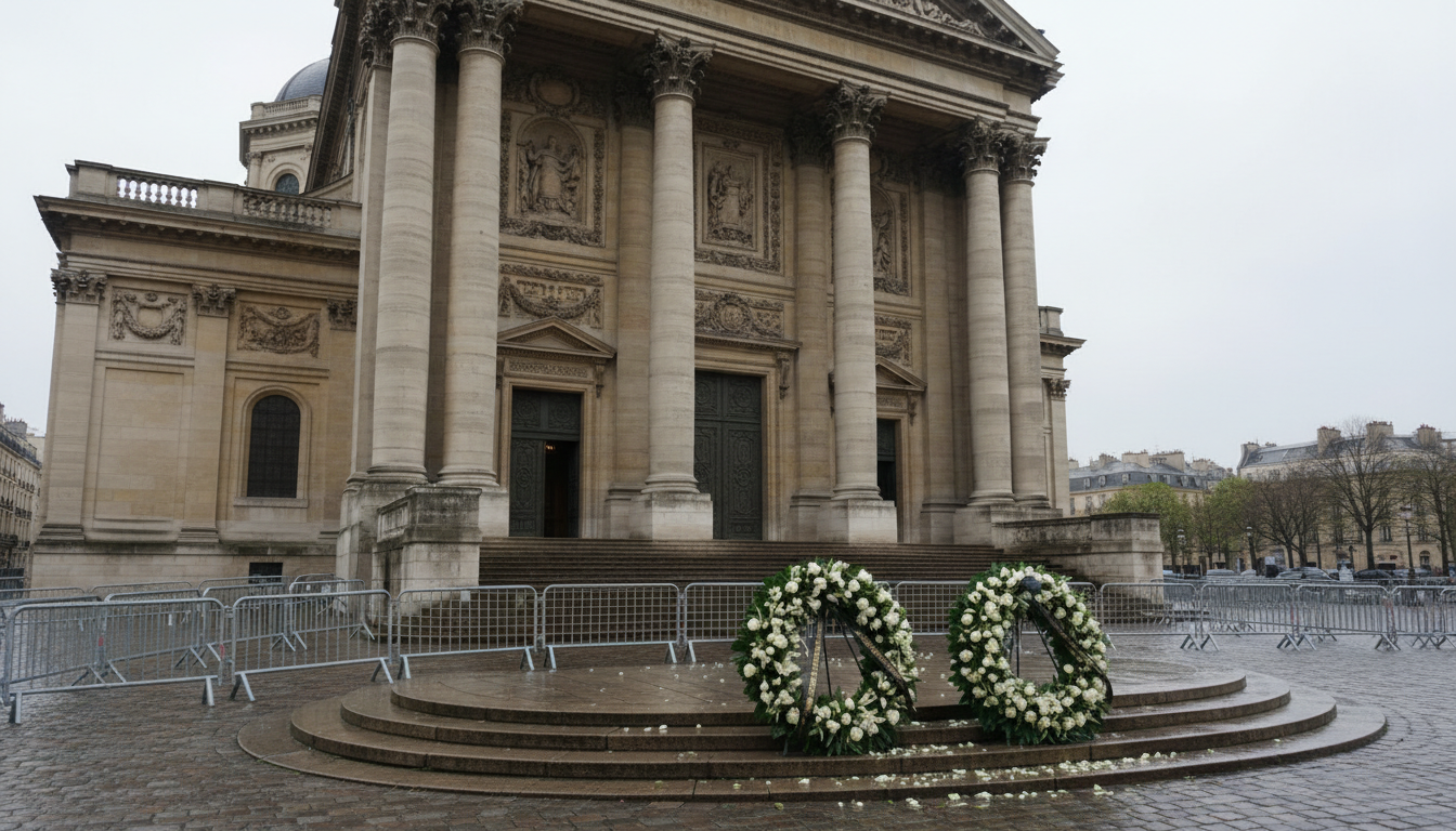 L'église Saint-Sulpice à Paris, lieu des obsèques de Nathalie Baye