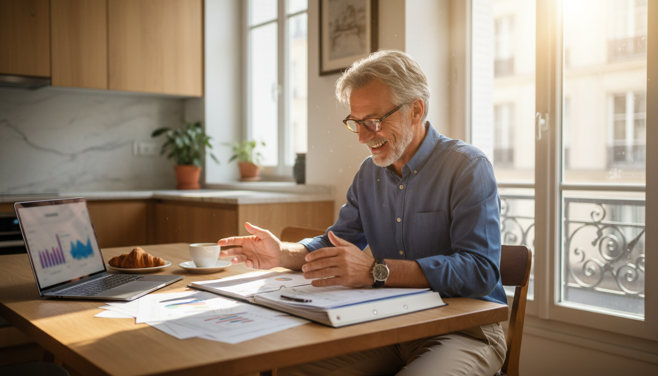 Senior préparant l'utilisation de son CPF avant la retraite