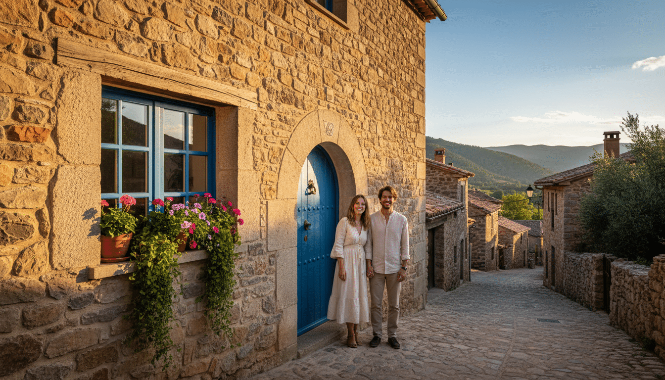 Maison rénovée offerte gratuitement dans un village espagnol