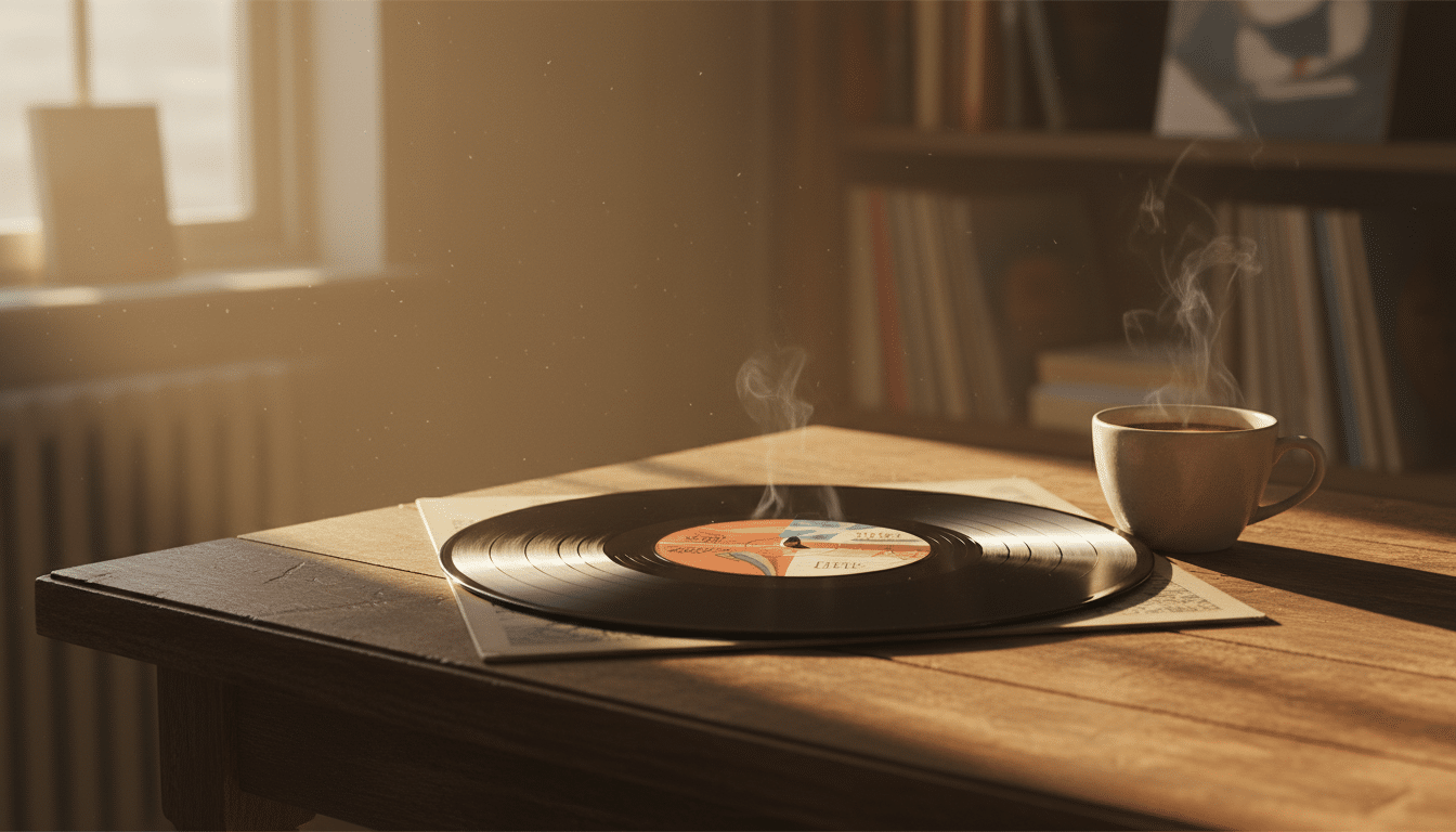 Vinyle symbolisant la collaboration historique entre Céline Dion et Goldman