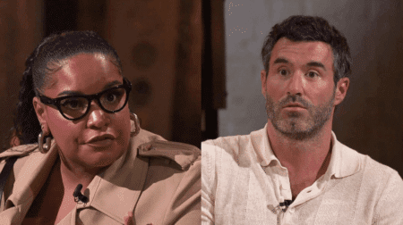 Kelly Massol et Anthony Bourbon face à face lors d'un moment de tension dans Qui veut être mon associé