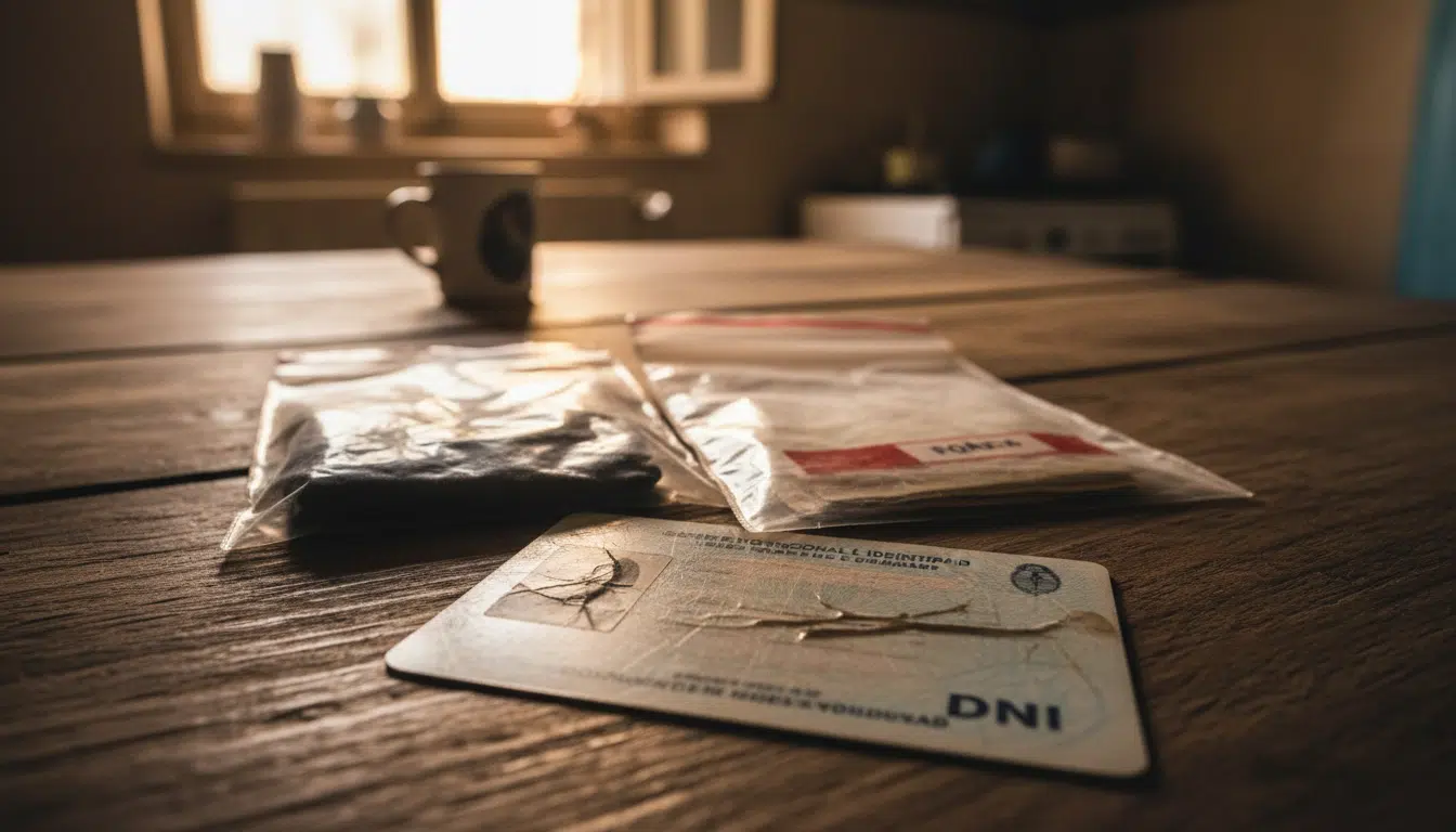 Carte d'identité saisie comme pièce à conviction par la police