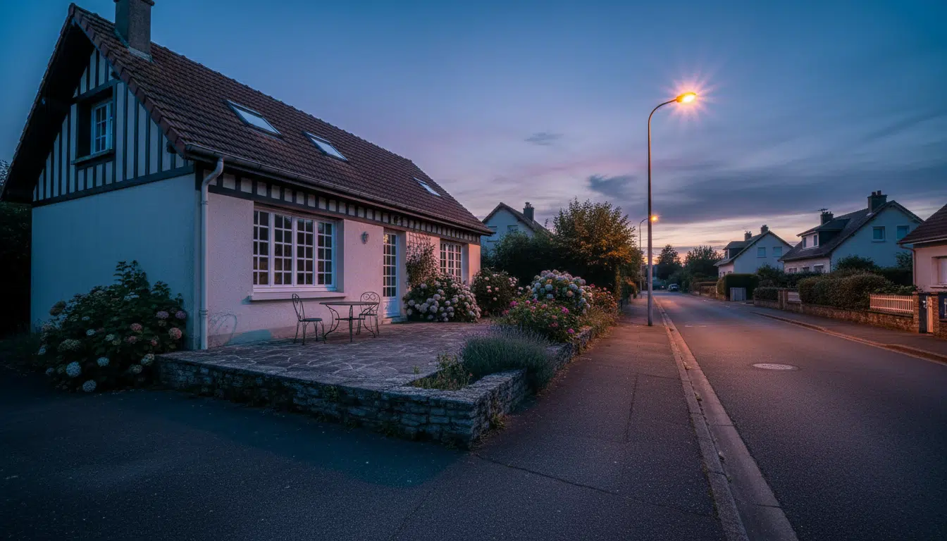 Maison avec terrasse dans un quartier résidentiel de Nantes