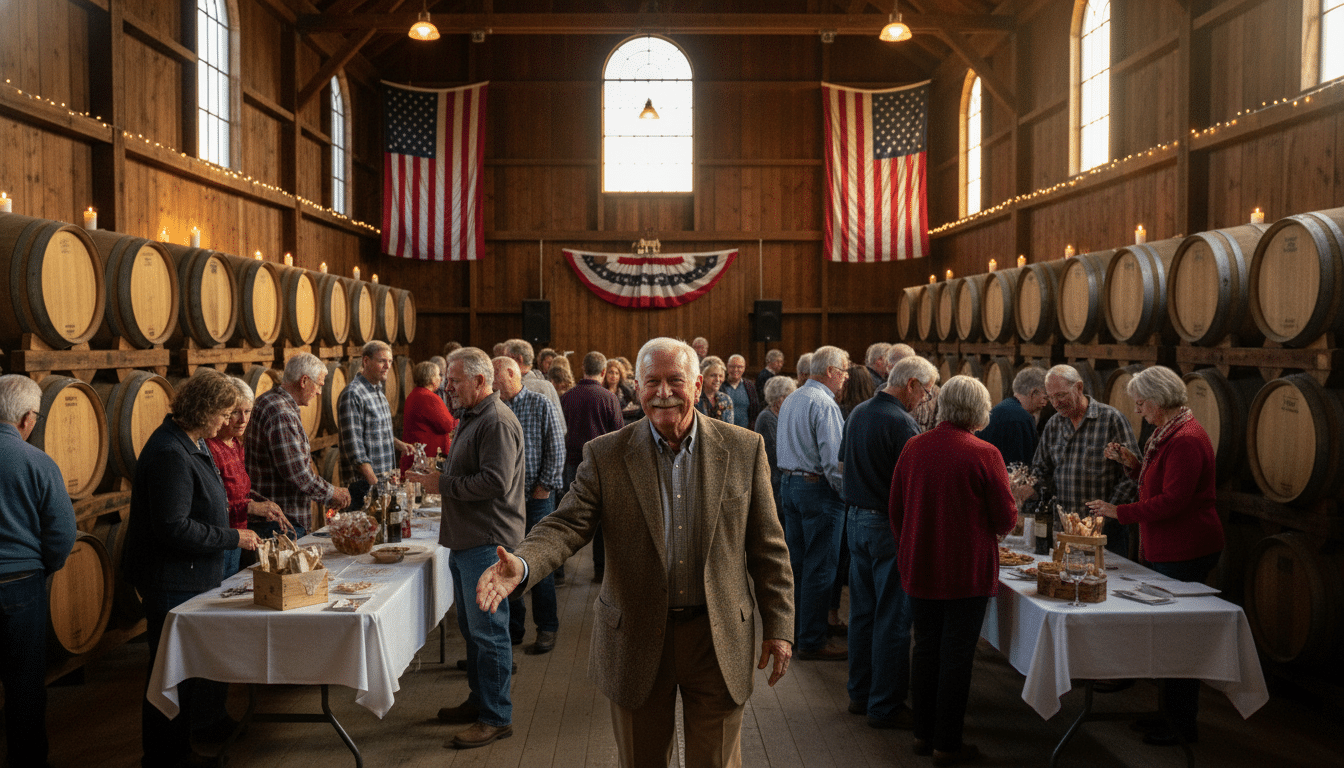 Soirée caritative dans une salle communautaire à Lodi en Californie