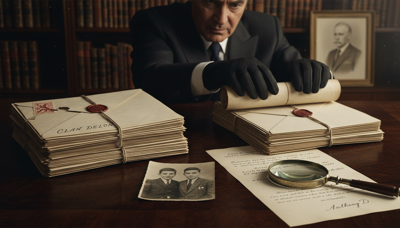 Clan Delon : après les accusations choc d'Anthony, son frère sort un document accablant que personne n'attendait