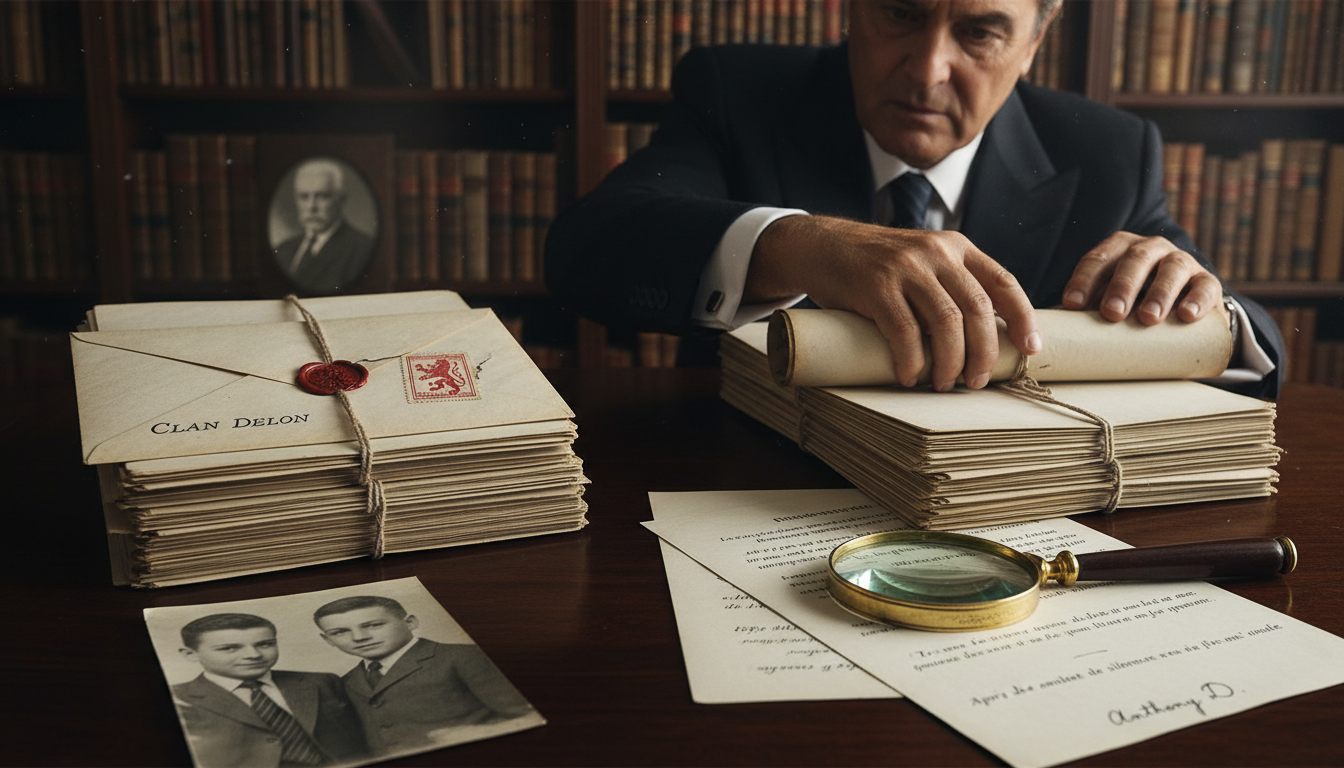 Clan Delon : après les accusations choc d'Anthony, son frère sort un document accablant que personne n'attendait