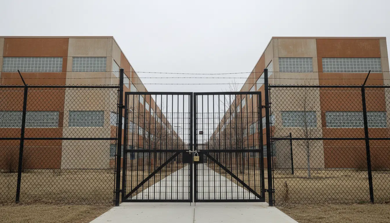 Centre de détention pour mineurs aux États-Unis