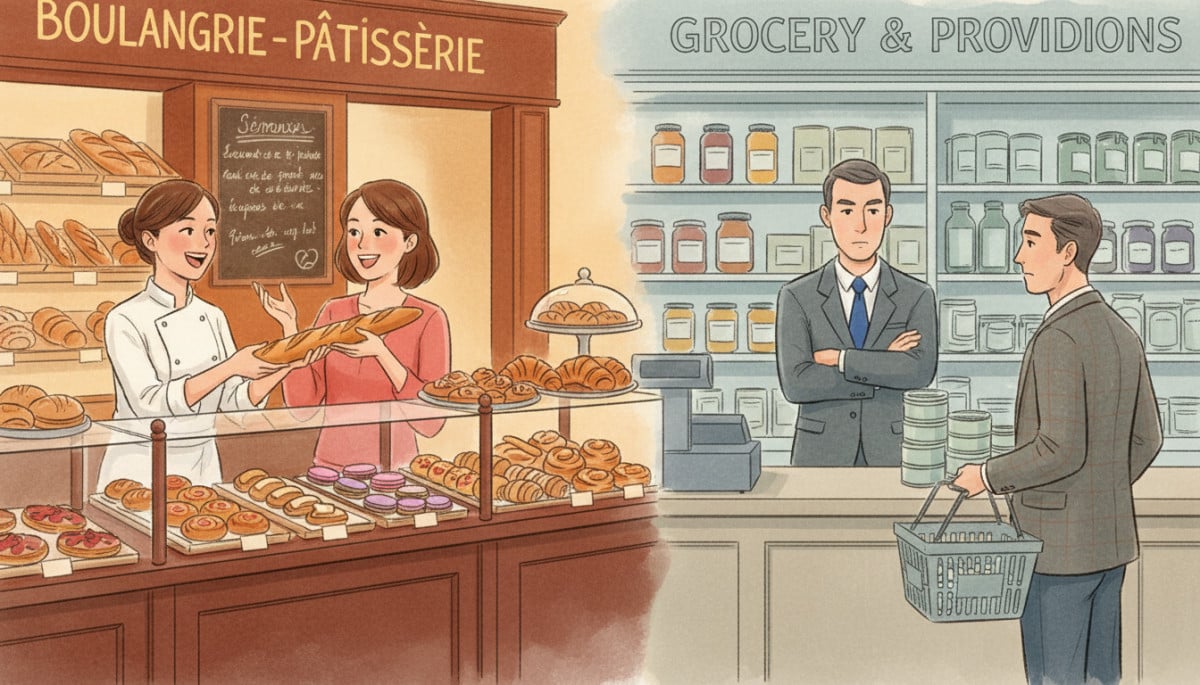 comparaison politesse commerciale France et Angleterre