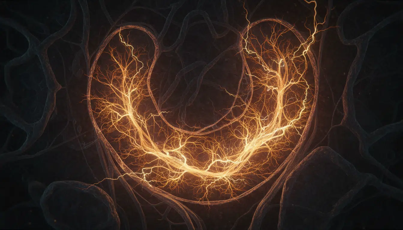 Réseau de neurones actifs dans un hippocampe de souris