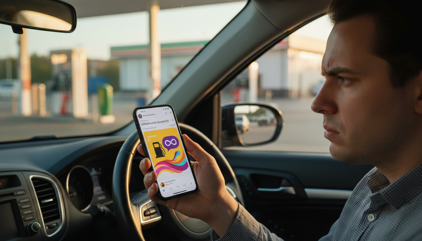 Publicité frauduleuse de carte carburant sur les réseaux sociaux