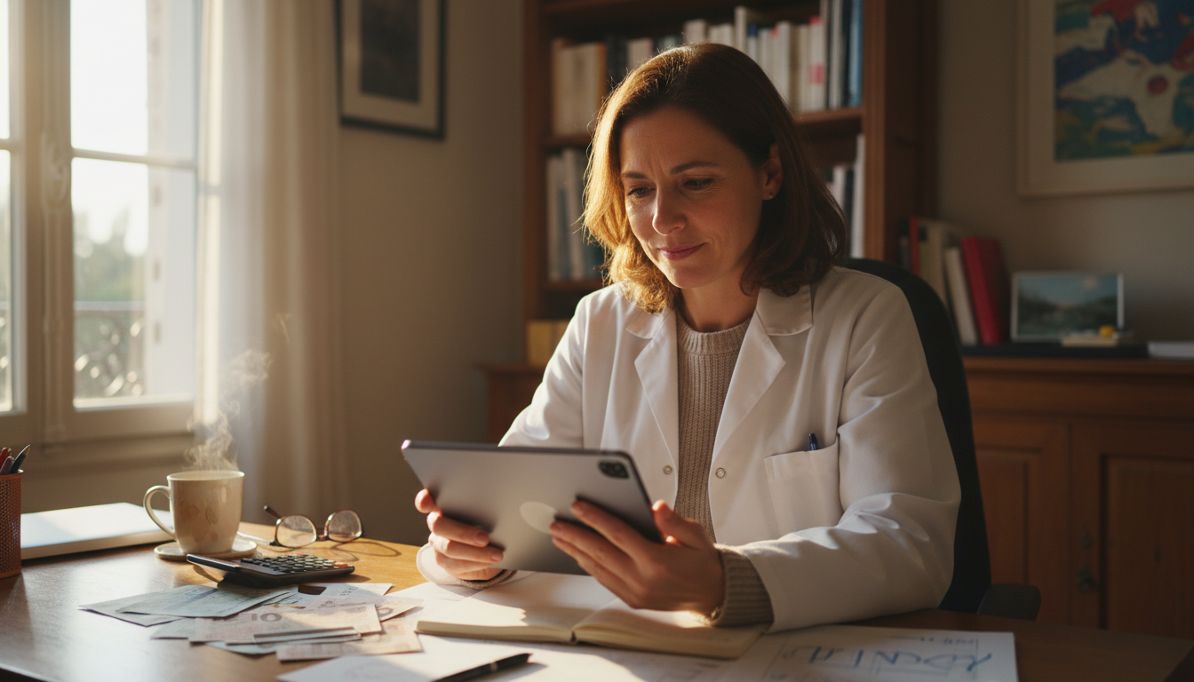 Dans les comptes de Sofia, pharmacienne à Lille à 3 100 € nets par mois