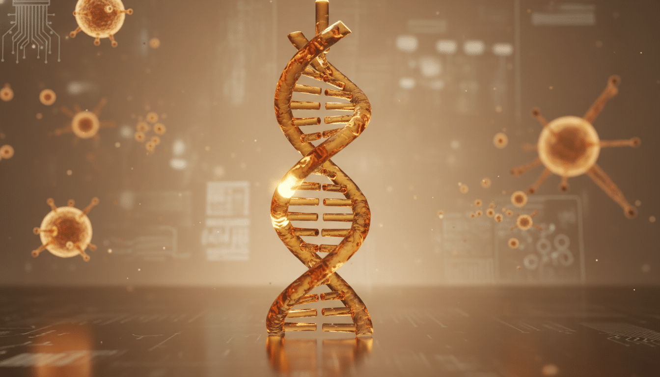 Double hélice ADN identique illustrant la paternité impossible