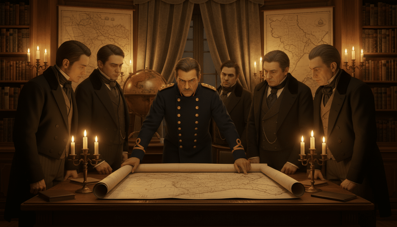 Diplomates signant le traité de Paris de 1899