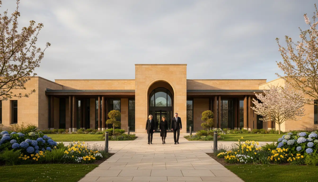 Crématorium de Plescop dans le Morbihan