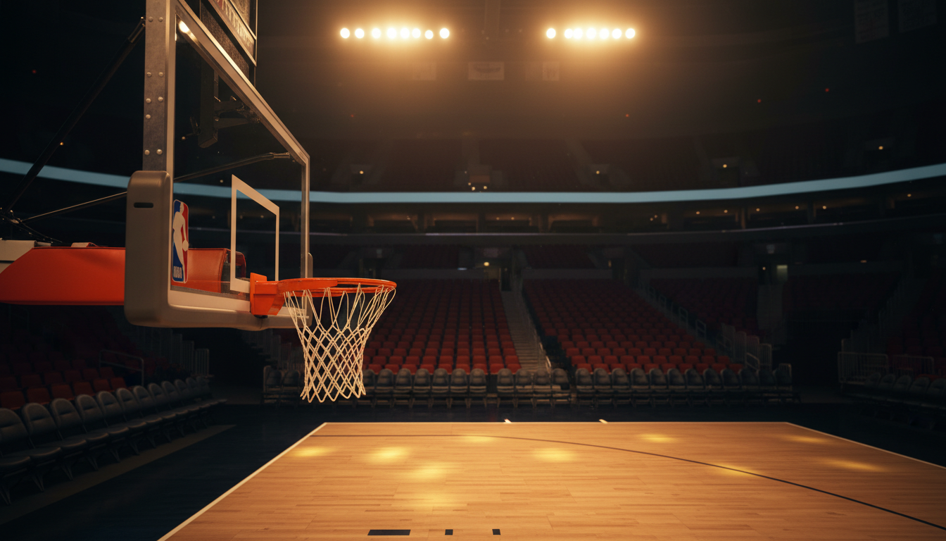 Dunk spectaculaire de Harper lors du Game 3 — vue du terrain en playoffs