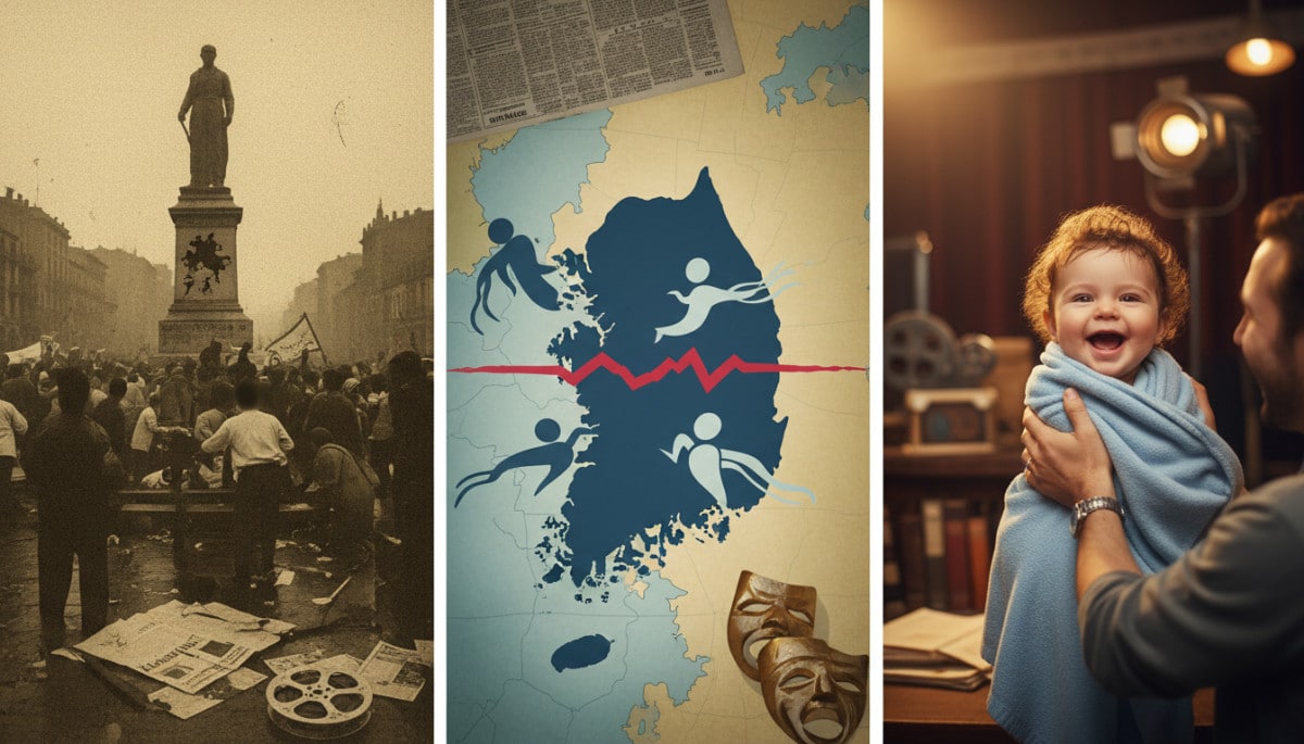 Editorial press photograph illustrating: 28 avril : le jour où Mussolini fut lynché, où la Corée fut