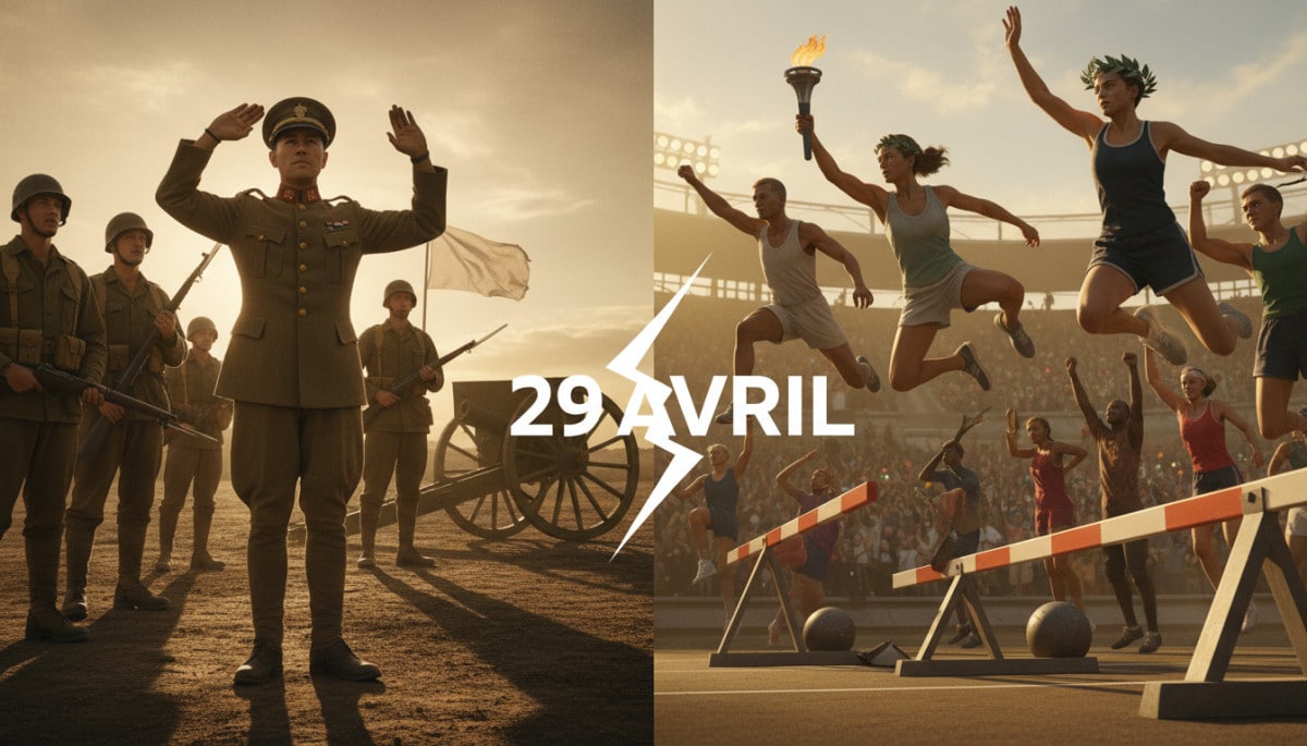 Editorial press photograph illustrating: 29 avril : le jour où l'Empire du Japon capitula sans comba