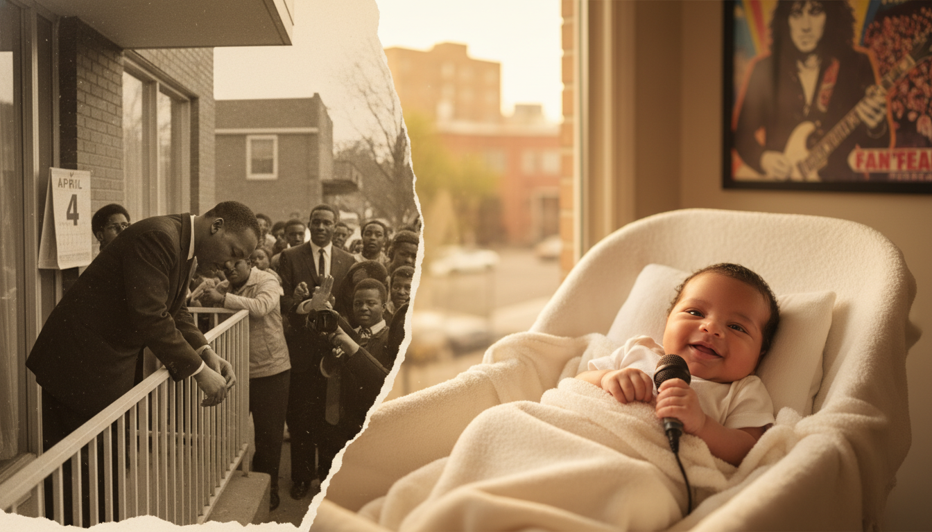 Editorial press photograph illustrating: 4 avril : le jour où Martin Luther King fut abattu… et où u