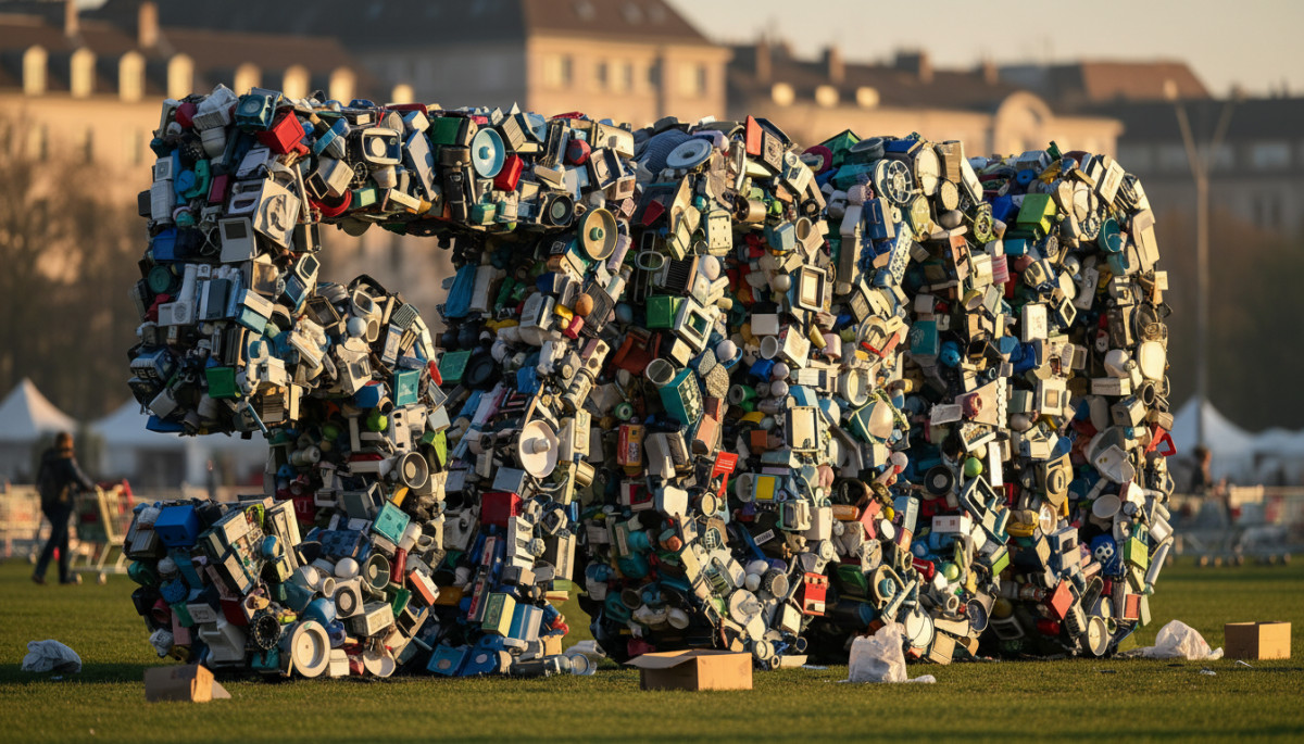 Editorial press photograph illustrating: 57 000 tonnes : le chiffre dingue derrière ce que les Franç