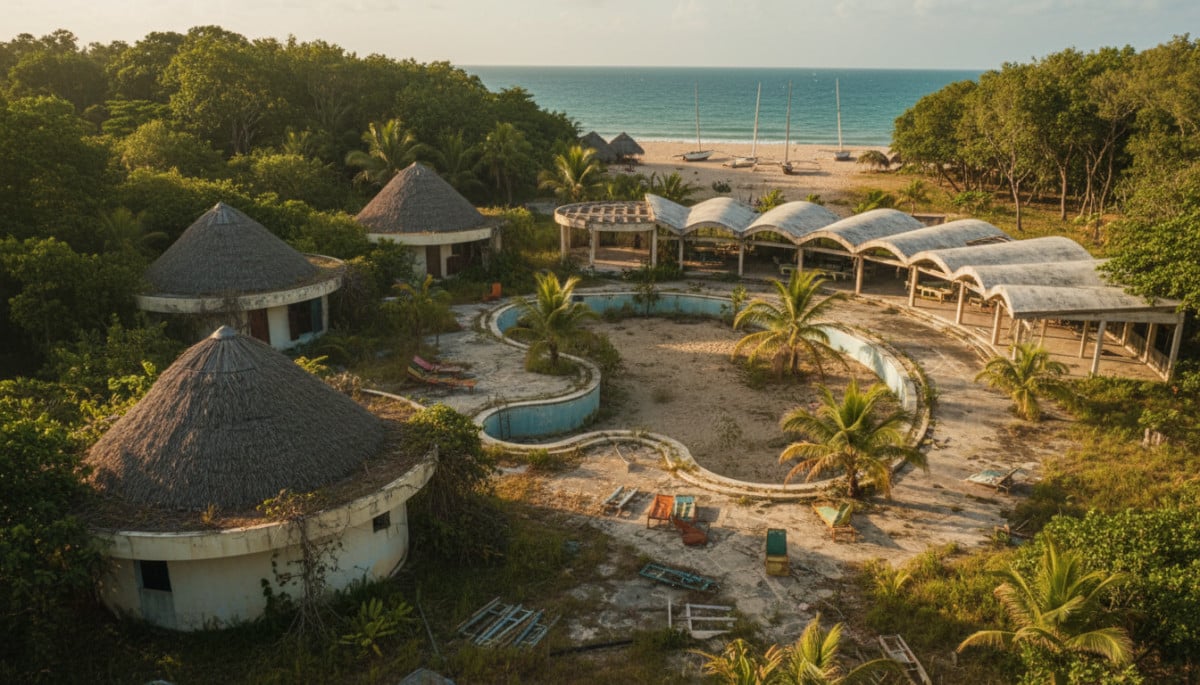 Editorial press photograph illustrating: Adieu le Club Med des 'Trente Glorieuses' : son passé que l