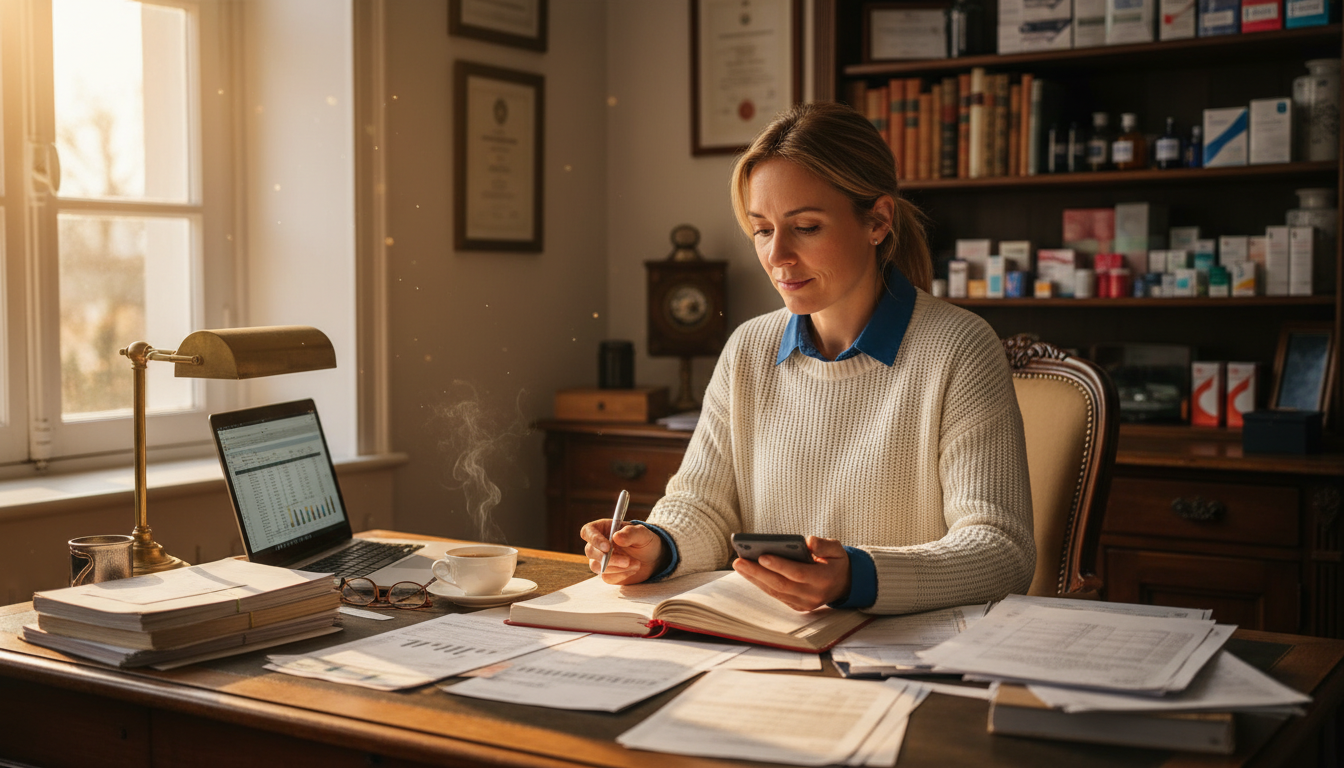 Editorial press photograph illustrating: Dans les comptes de Sofia, pharmacienne à Lille à 3 100 € n