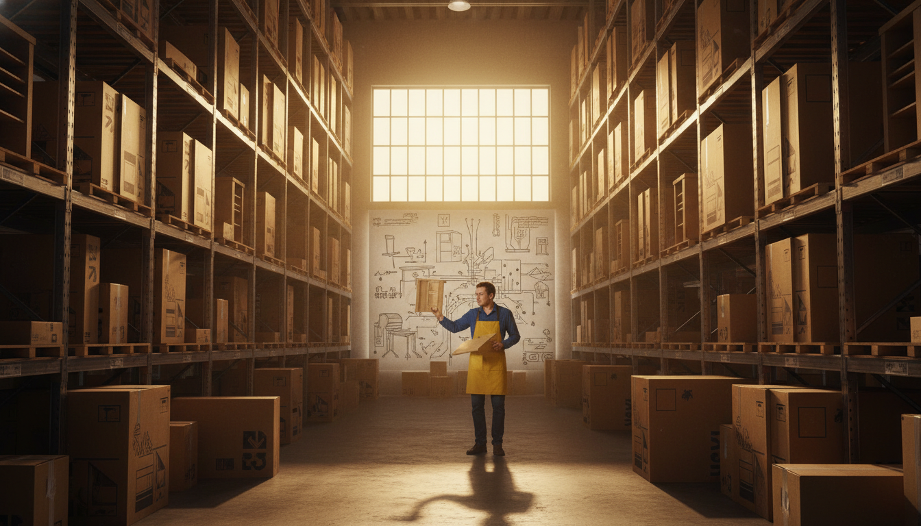 Editorial press photograph illustrating: IKEA : pourquoi tous les noms de meubles semblent incompréh