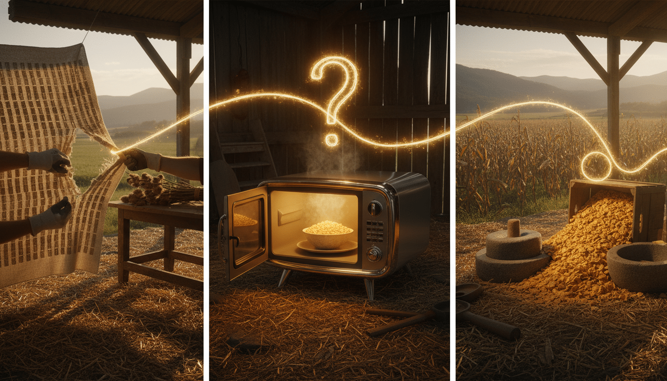 Editorial press photograph illustrating: Le Velcro, le micro-ondes, le Cornflakes : ces inventions o